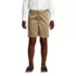 Boys Plain Front Blend Chino Shorts, Front