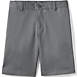 Boys Plain Front Blend Chino Shorts, Front