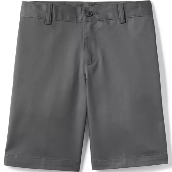 Boys Plain Front Blend Chino Shorts - primary