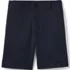Boys Plain Front Blend Chino Shorts, Front
