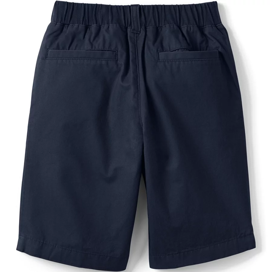 School Uniform Kids' Elastic Waist Pull On Shorts view 2