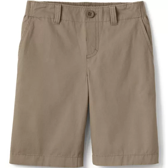 School Uniform Kids Elastic Waist Pull On Shorts - primary