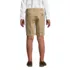 School Uniform Boys Plain Front Wrinkle Resistant Chino Shorts, Back