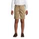 Boys Plain Front Wrinkle Resistant Chino Shorts, Front