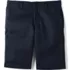 School Uniform Boys Plain Front Wrinkle Resistant Chino Shorts, Front
