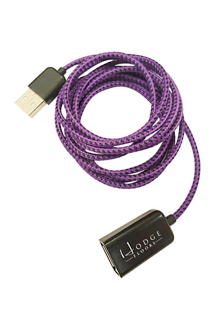 Braided Custom Logo USB Extension Cord Charging Cable