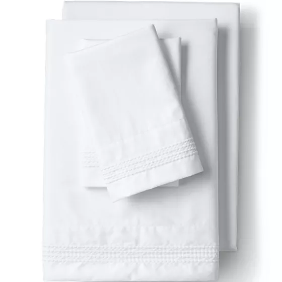 400 Thread Count Sateen Embroidered Sheets - primary