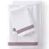400 Thread Count Sateen Embroidered Sheets, Front