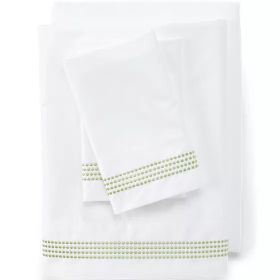 400 Thread Count Sateen Embroidered Sheets - primary