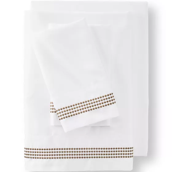 400 Thread Count Sateen Embroidered Sheets - primary