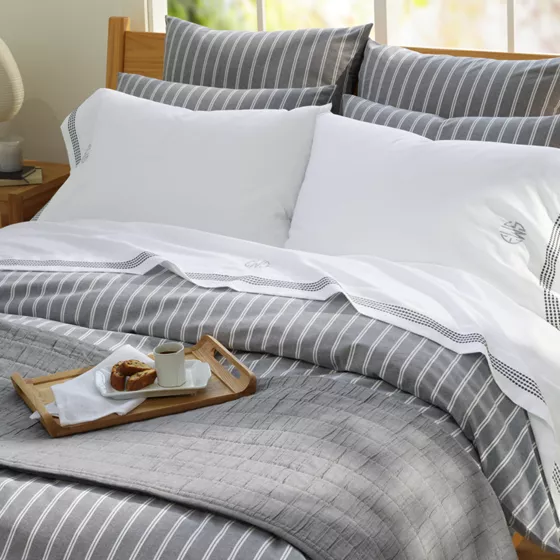 400 Thread Count Sateen Embroidered Sheets - primary