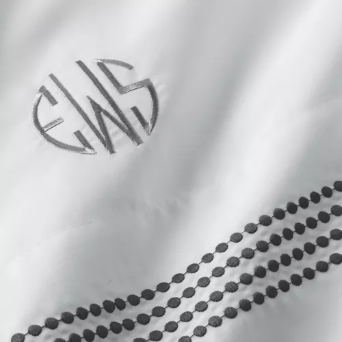 400 Thread Count Sateen Embroidered Sheets, alternative image