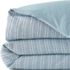 Cotton Matelasse Textured Stripe Duvet Bed Cover, alternative image