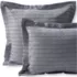 Cotton Matelasse Textured Stripe Pillow Sham, Front