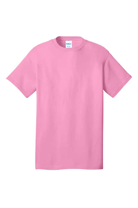 Port & Company Unisex Big Plus Size Logo Screen Print Cotton T-Shirt
