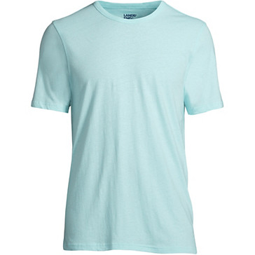T-Shirt en Lin et Coton à Manches Courtes, Homme Stature Standard image number 4