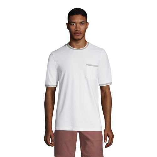 lands end mens t shirts with pockets