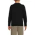 School Uniform Boys Cotton Modal Button Front Cardigan Sweater, Back