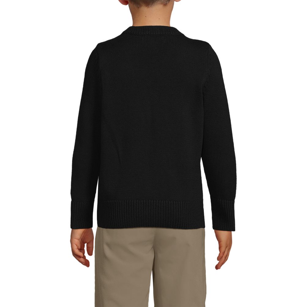 School Uniform Boys Cotton Modal Button Front Cardigan Sweater