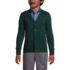 School Uniform Boys Cotton Modal Button Front Cardigan Sweater, Front