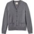School Uniform Boys Cotton Modal Button Front Cardigan Sweater, Front