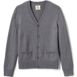 School Uniform Boys Cotton Modal Button Front Cardigan Sweater, Front