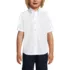 School Uniform Boys Short Sleeve No Iron Pinpoint Dress Shirt, Front
