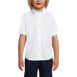 Boys Short Sleeve No Iron Pinpoint Dress Shirt, Front