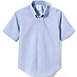 School Uniform Boys Short Sleeve No Iron Pinpoint Dress Shirt, Front