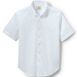 Boys Short Sleeve No Iron Pinpoint Dress Shirt, Front