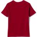 Boys Short Sleeve Active Gym T-shirt, Back