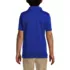 Boys Short Sleeve Polyester Pique Polo Shirt, Back