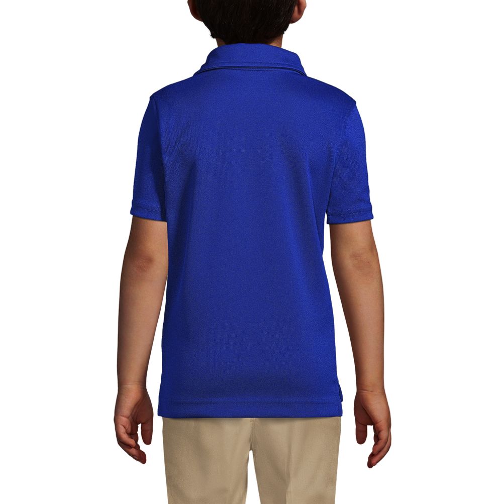 3-Pack Boys School Uniform Short Sleeve Pique Polo Shirts Summer