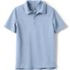School Uniform Boys Short Sleeve Polyester Pique Polo Shirt, Front