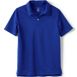 Boys Short Sleeve Polyester Pique Polo Shirt, Front