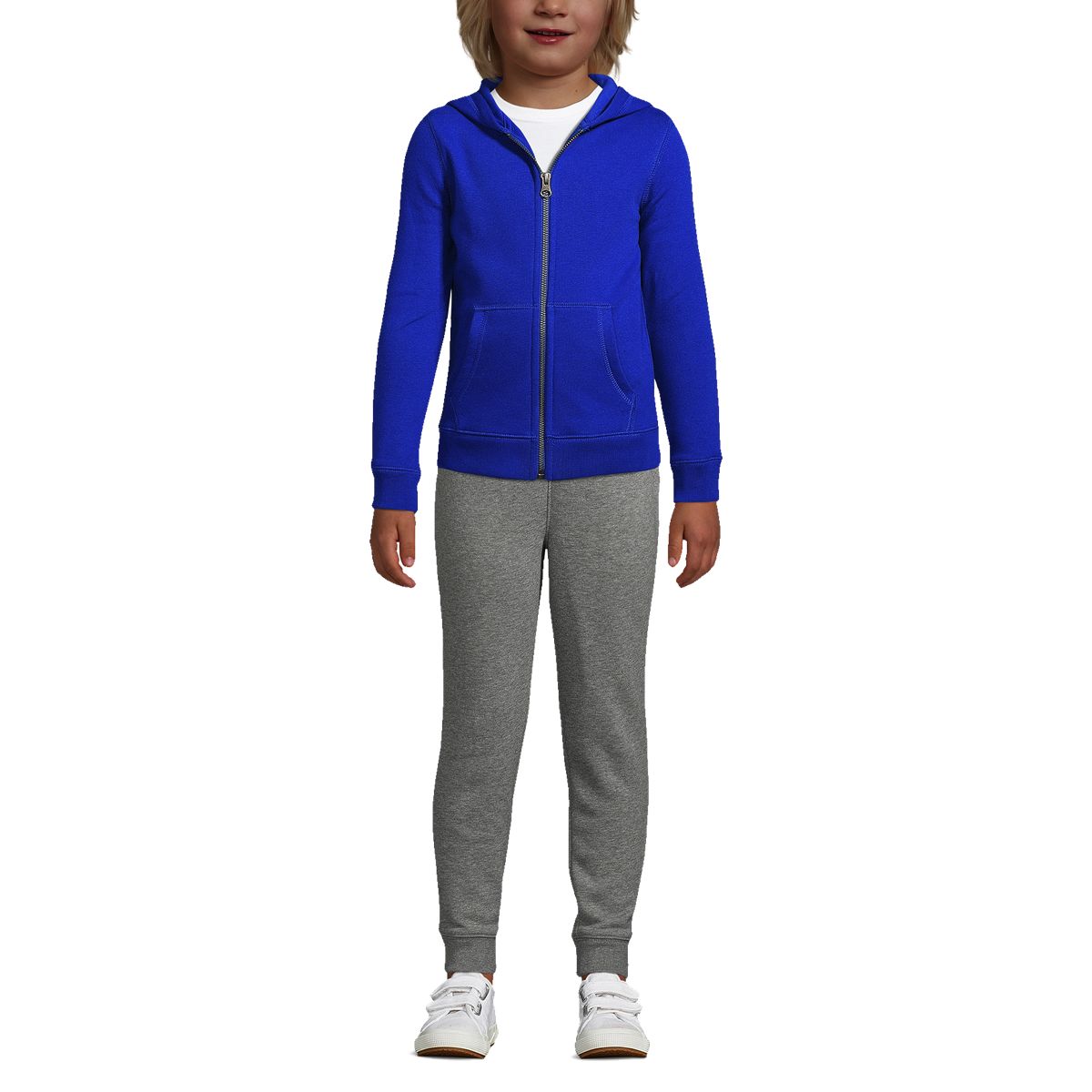 School Uniform Kids Zip Front Sweatshirt
