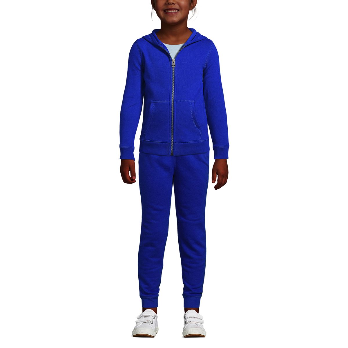School Uniform Kids Zip Front Sweatshirt