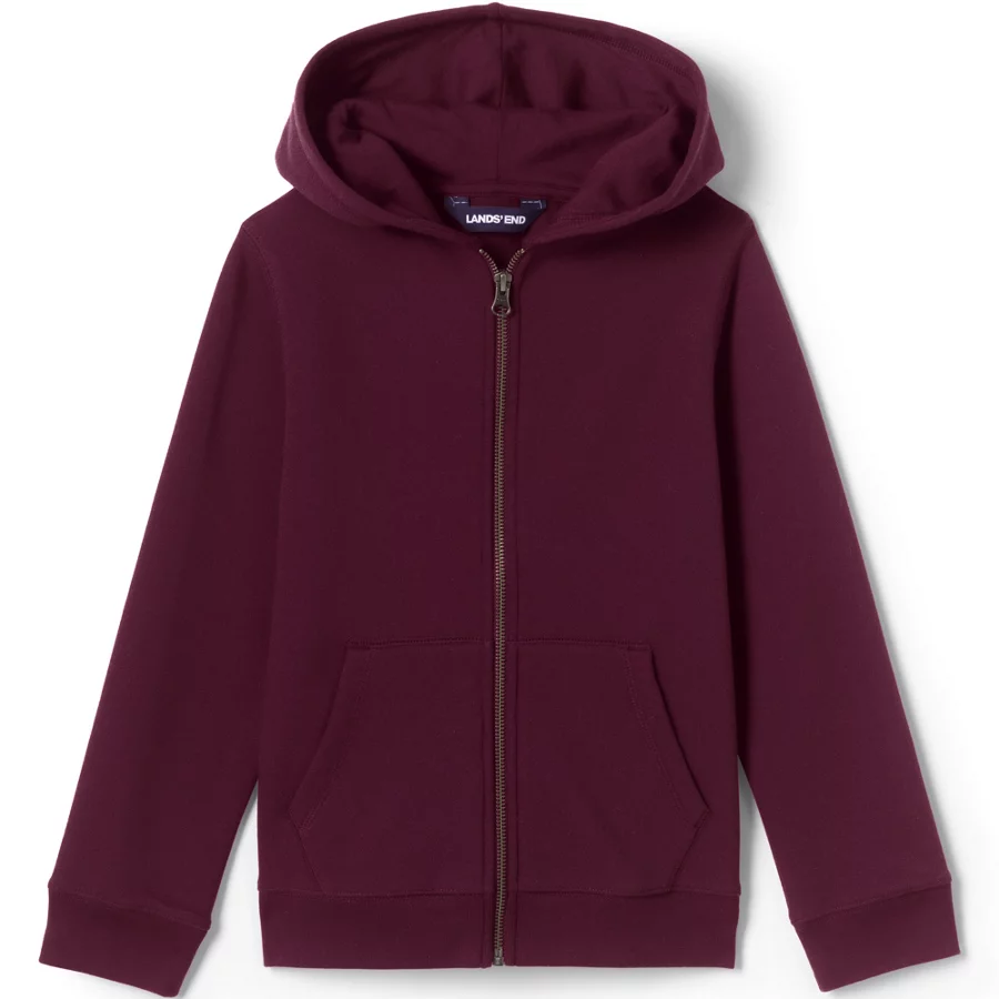 School Uniform Zip Front Sweatshirt view 1