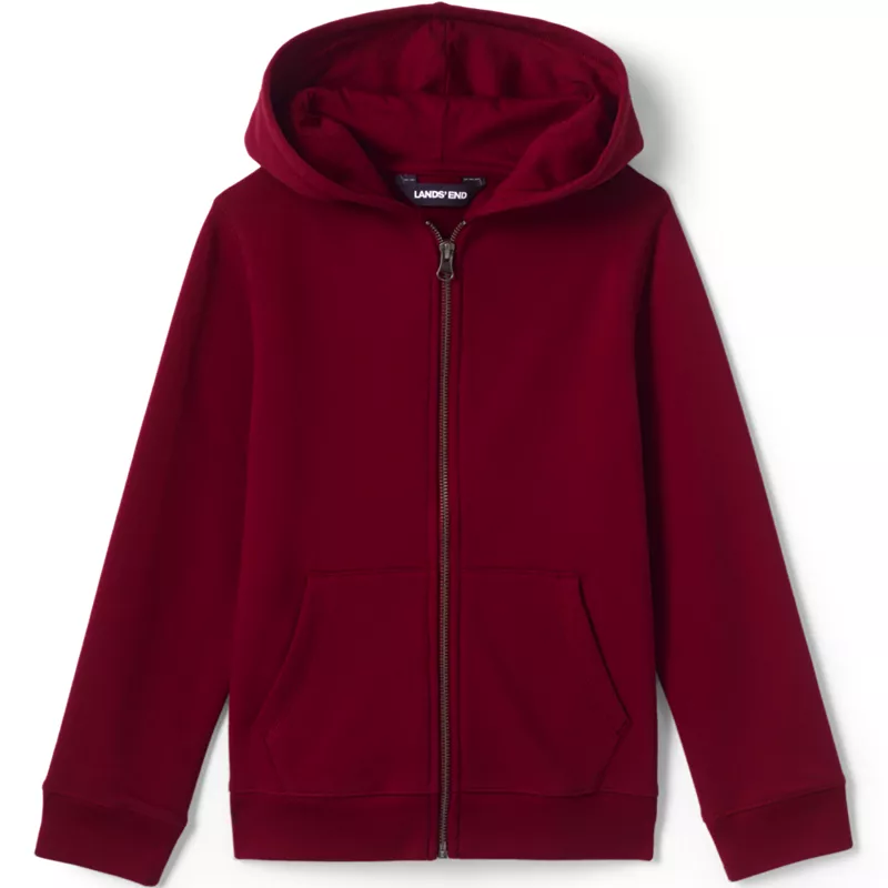 Kids Zip Front Sweatshirt, Front