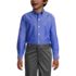 Boys Long Sleeve No Iron Pinpoint Dress Shirt, Front