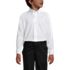 Boys Long Sleeve No Iron Pinpoint Dress Shirt, Front