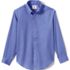 Boys Long Sleeve No Iron Pinpoint Dress Shirt, Front