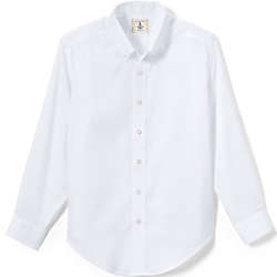 2pc Boys Striped Button-up Dress Shirt White T-shirt Underneath Size Medium 8 