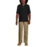 Kids Short Sleeve Interlock Polo Shirt, alternative image