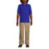 Kids Short Sleeve Interlock Polo Shirt, alternative image