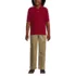 Kids Short Sleeve Interlock Polo Shirt, alternative image