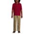 Kids Short Sleeve Interlock Polo Shirt, alternative image