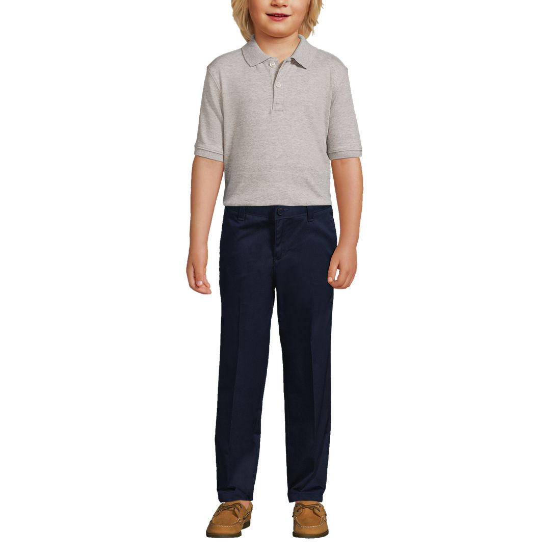 School Uniform Kids Short Sleeve Interlock Polo Shirt