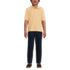 Kids Short Sleeve Interlock Polo Shirt, alternative image
