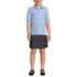 Kids Short Sleeve Interlock Polo Shirt, Front